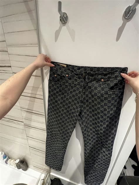 pantaloni gucci replica|gucci jeans for sale.